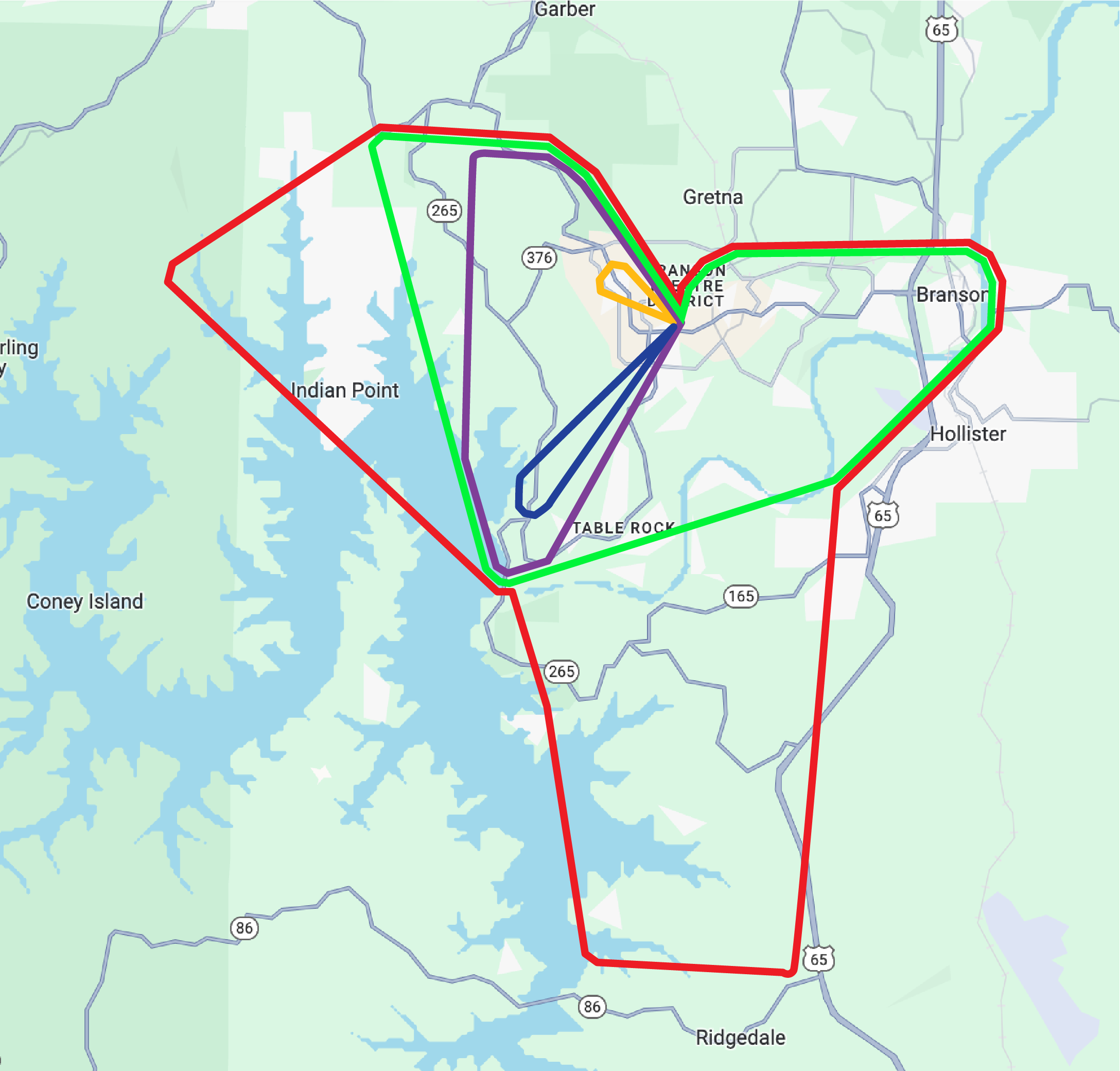 route map